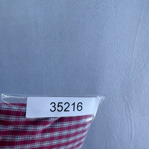 Vintage Ralph Lauren Shirt Men's 3XLT Pink White Check Pony Oxford OCBD 90s - Picture 9 of 9